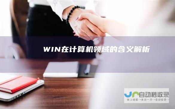 WIN 在计算机领域的含义解析