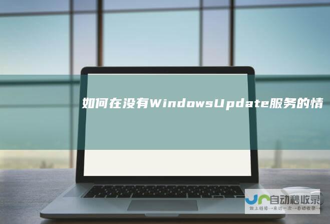 如何在没有Windows Update服务的情况下寻找更新