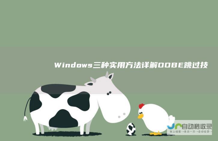 Windows 三种实用方法详解 OOBE跳过技巧 11