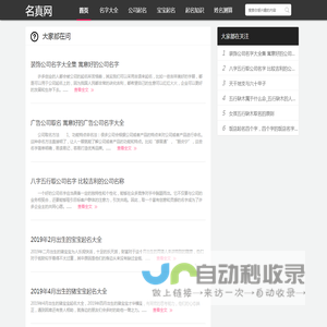 名真网