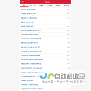 彩盈历史,历史英雄人物简介科普