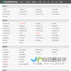 程序员开发者工具/Json格式化/px转rem/编码/解码/二进制