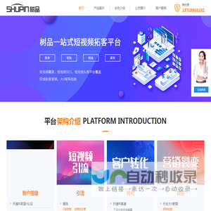 树品AIGC全媒体短视频营销拓客平台