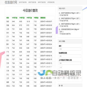 优浩油价