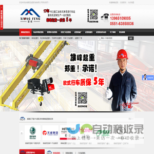 单梁起重机,双梁起重机,桥式起重机,安徽省雄峰起重机械有限公司