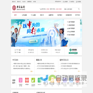 中国银行网站