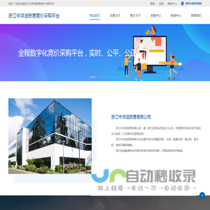 浙江中洋油贸易竞价采购平台