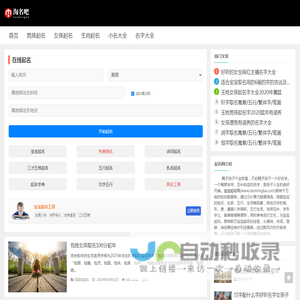 淘名吧起名网