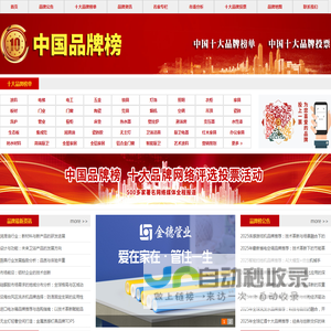 中国品牌排名投票