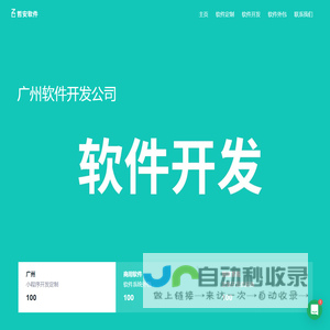 广州软件定制开发