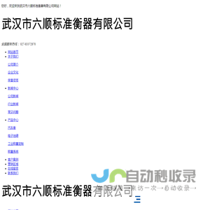 武汉市六顺标准衡器有限公司