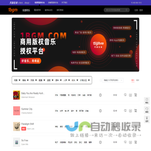 「版权音乐」商用罐头视频广告背景音乐授权购买