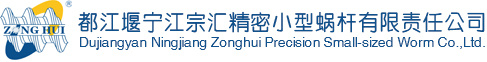 都江堰宁江宗汇精密小型蜗杆有限责任公司